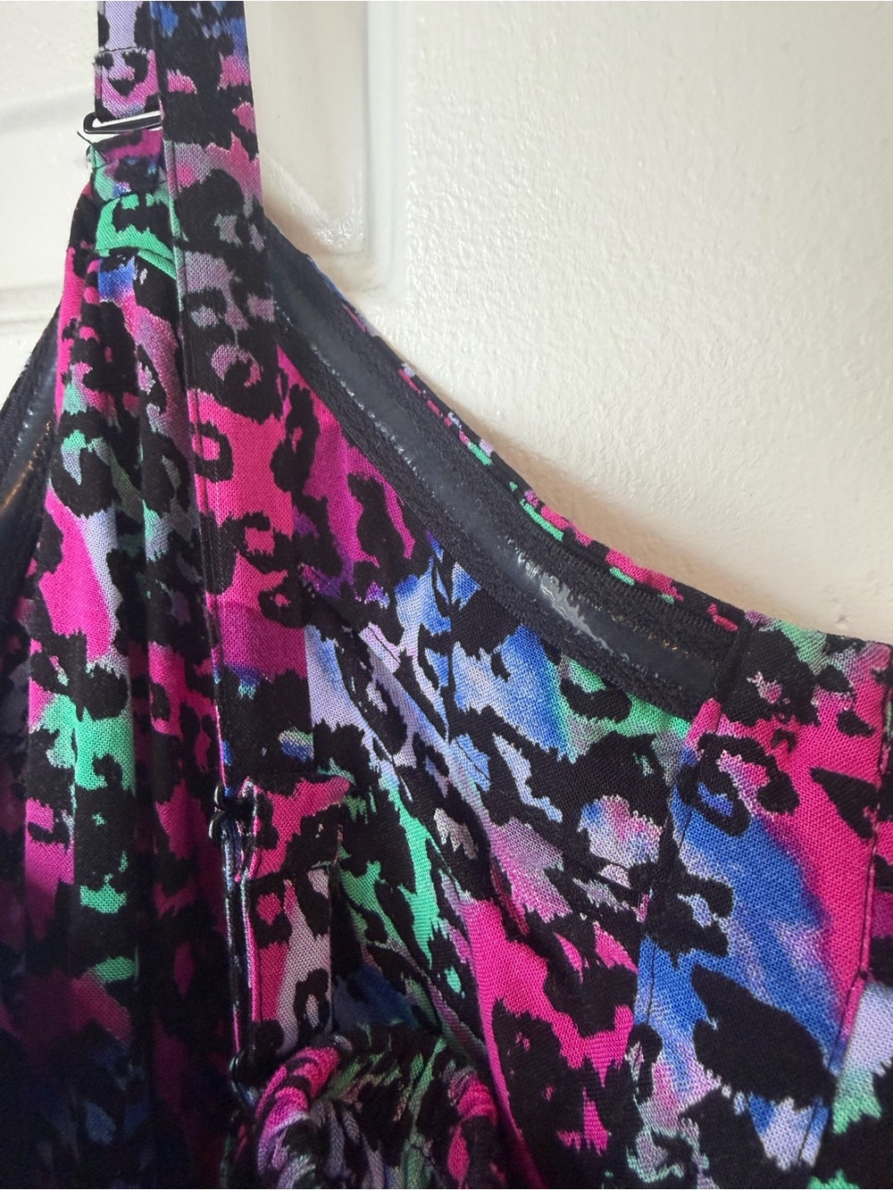 Torrid Multicolor Leopard Print Midi Dress - Picture 5 of 6